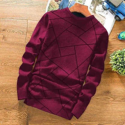 Cotton Blend Solid Full Sleeves T-Shirts for Men | Classic Everyday Style | NISHU Superstores