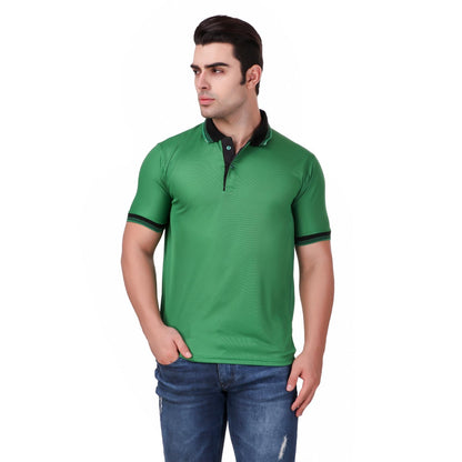Poly Cotton Solid Half Sleeves Men’s Polo T-Shirt Pack of 5 | Everyday Comfort | NISHU Superstores