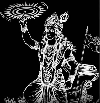 Guiding Krishna Godform Pendant with Chain | NISHU Superstores