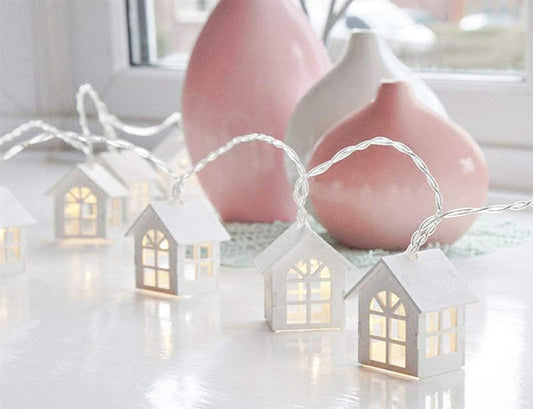 White Home String Lights – Decorative LED Fairy Lights | NISHU Superstores