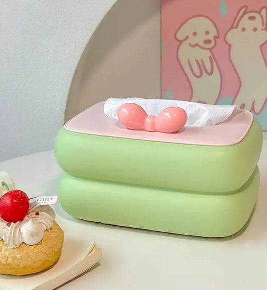 Creative Square Tissue Box Napkin Holder | Modern Table & Car Tissue Organizer | NISHU Superstores