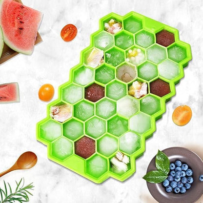 Ice Cube Maker Tray (Pack of 2) – Easy Release & Stackable Design | NISHU Superstores