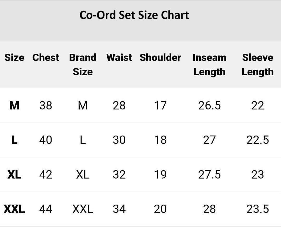 Men’s Crinkled Co-Ord Set Black – Stylish Casual Wear Outfit | NISHU Superstores