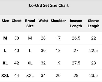 Men’s Crinkled Co-Ord Set Black – Stylish Casual Wear Outfit | NISHU Superstores