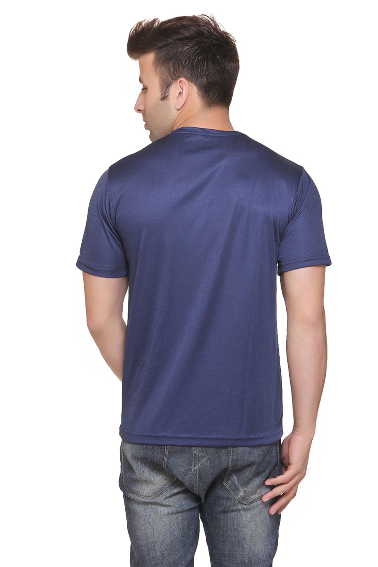 DRI-FIT Round Neck Men’s T-Shirt Pack of 4 | Quick Dry Activewear | NISHU Superstores