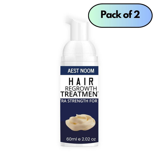 AEST NOOM Hair Regrowth Treatment – Extra Strength Formula 120ml (Pack of 2) | For Thicker, Fuller Hair | NISHU Superstores