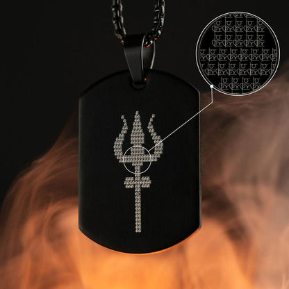 Mahadev Trishul Pendant with Chain – Lord Shiva Symbol Jewelry | NISHU Superstores