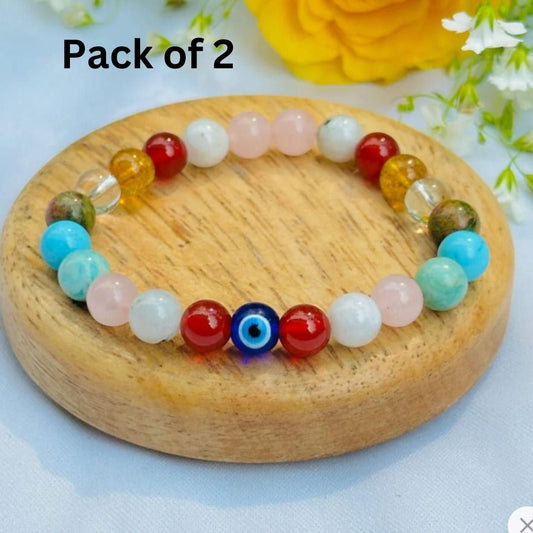 Latest Multicolor Bracelet – Pack of 2 Stylish Fashion Accessories | NISHU Superstores