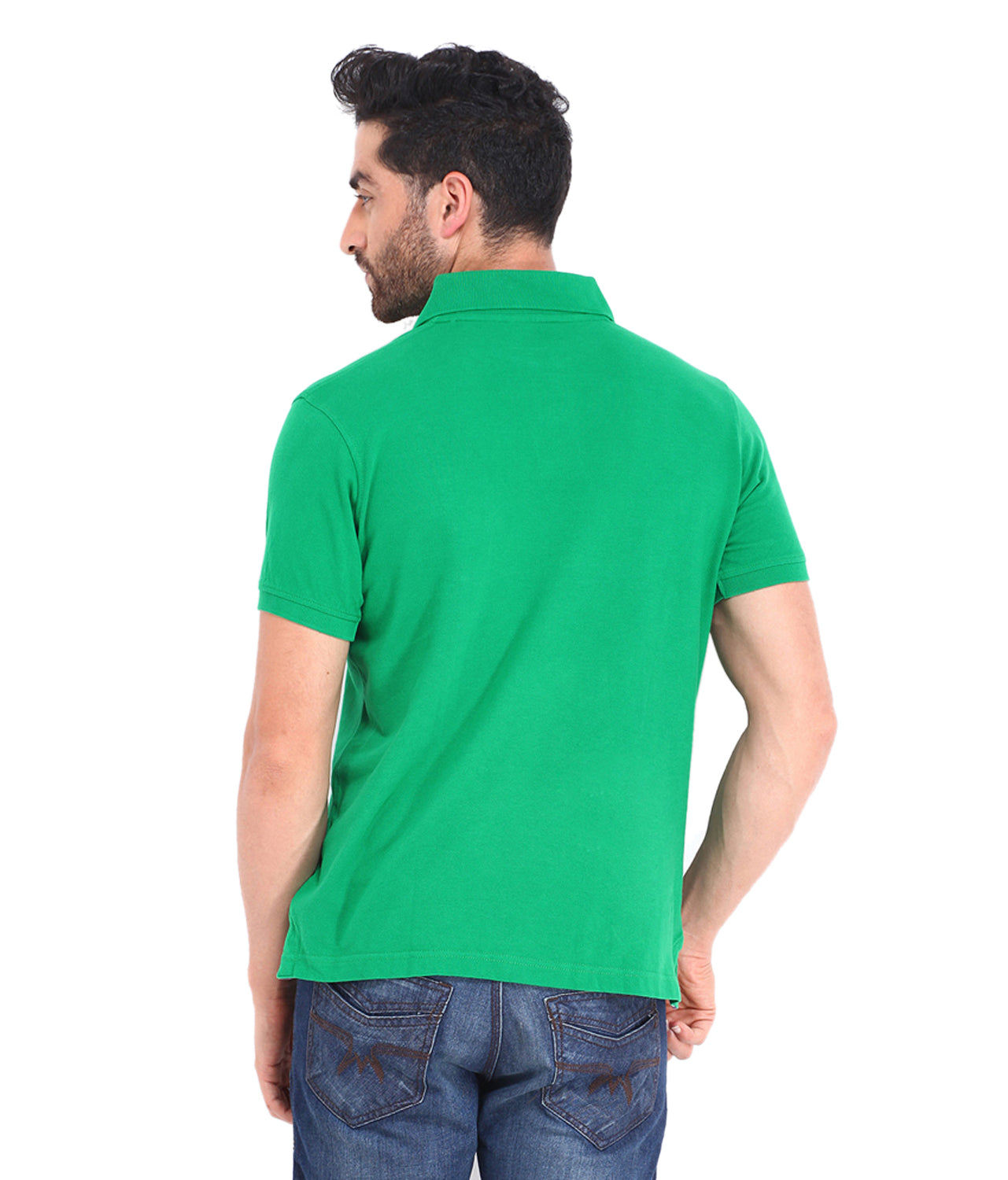 Poly Cotton Solid Half Sleeves Men’s Polo T-Shirt Pack of 3 | Everyday Comfort | NISHU Superstores