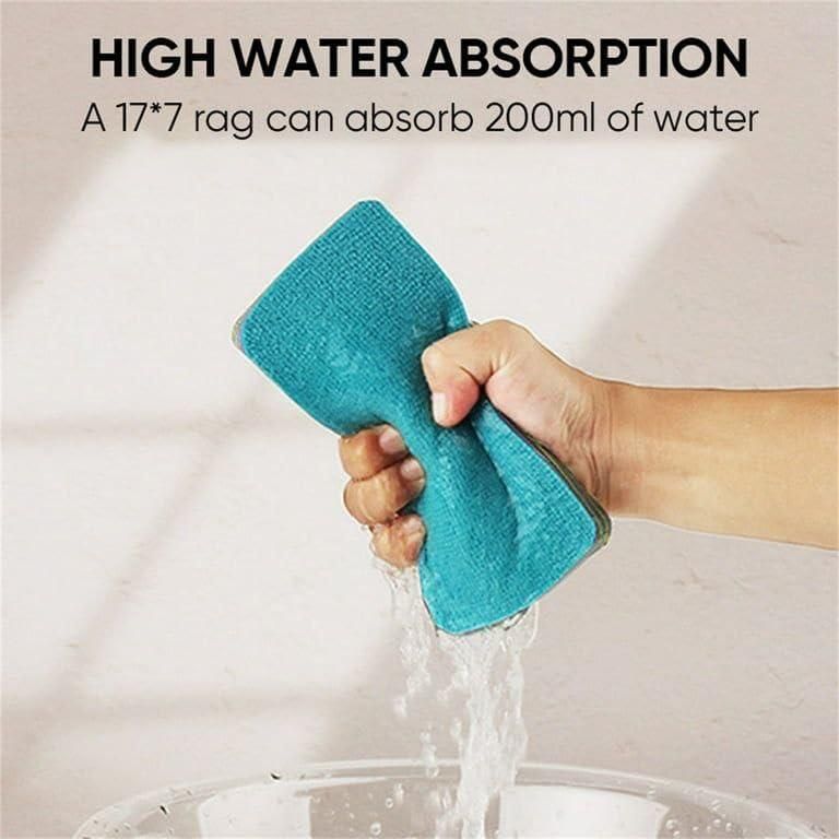 Rainbow Microfiber Dish Cleaning Sponges – 12 Pcs | Non-Scratch & Reusable – NISHU Superstores