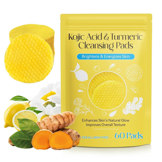 Turmeric Kojic Acid Cleansing Pads – Brightening & Exfoliating Skincare | NISHU Superstores