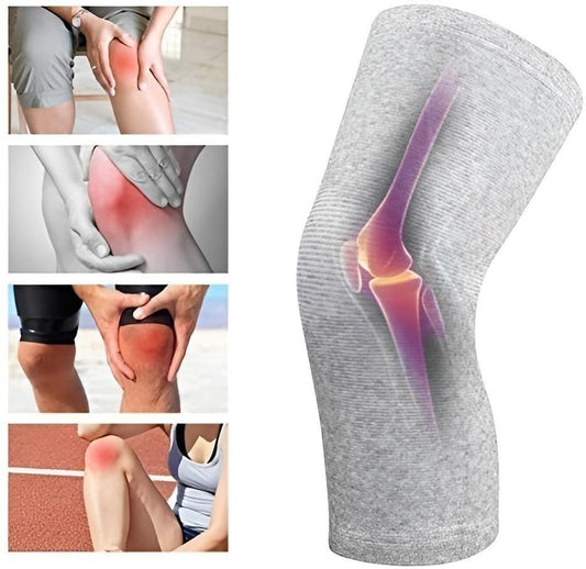 Unisex Bamboo Charcoal Knee Sleeves – Elastic & Warm Support | NISHU Superstores