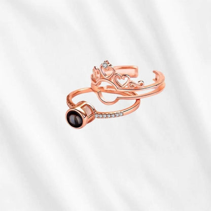 I Love You in 100 Languages Ring – Romantic Adjustable Gift | NISHU Superstores