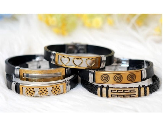 Fashionable Men’s Silicone Wristband – Durable & Stylish (Random Design) | NISHU Superstores