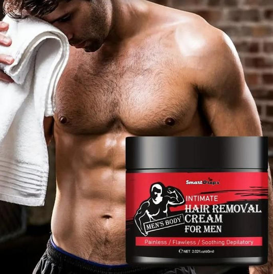 Hair Removal Cream for Men 60ml – Smooth & Painless Hair Removal | Pack of 1 | NISHU Superstores