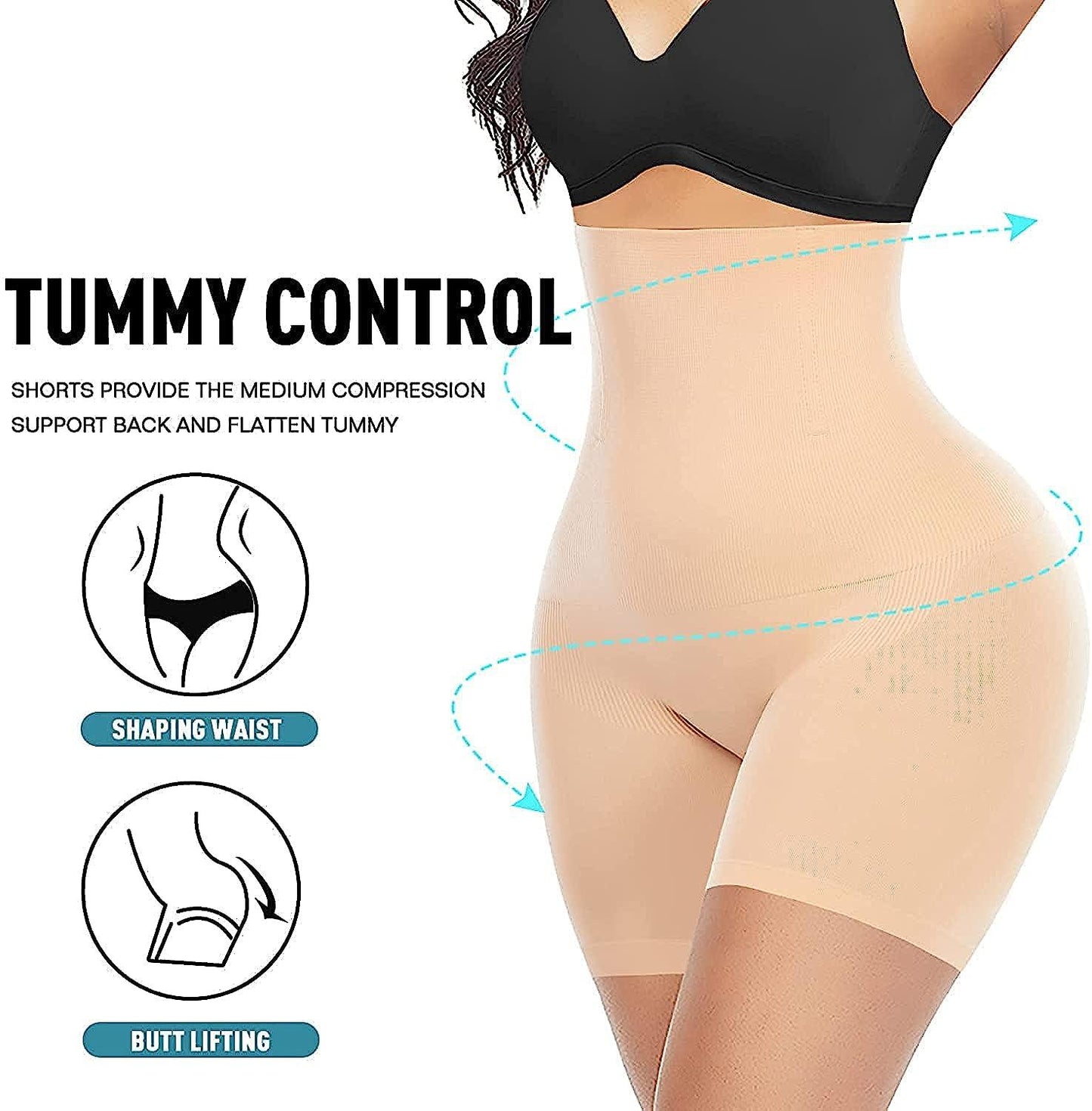 4-in-1 Body Shaper for Women – Slim Tummy, Back, Thighs & Hips | NISHU Superstores