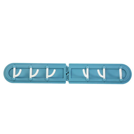 Foldable Rotating Wall-mounted Multipurpose Hook Rack (1 Pc)