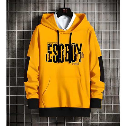 Fleece Printed Full Sleeves Men’s Hoodie – Warm & Stylish Winter Wear | NISHU Superstores