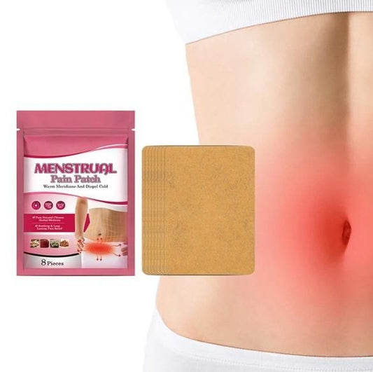 Menstrual Heat Cramp Relief Patch – 8 Pcs Soothing Comfort | NISHU Superstores