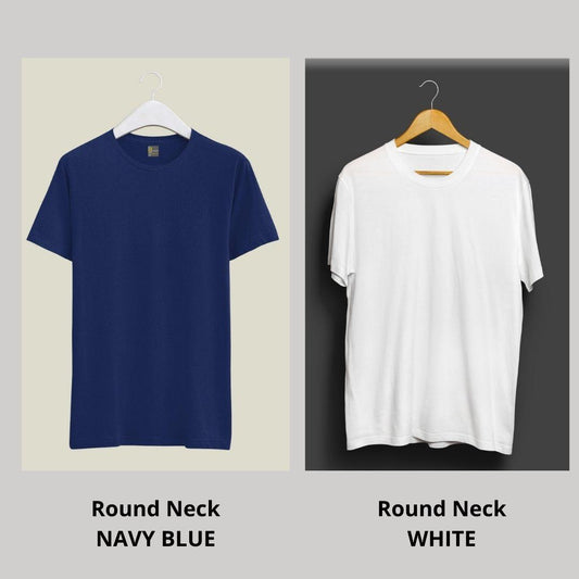 Cotton Printed Half Sleeves Round Neck T-Shirt (Pack of 2) – Soft & Stylish | NISHU Superstores