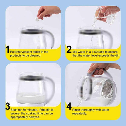 Active Oxygen Descaling Tablets (10 Pcs) – Powerful Kitchen Scale Remover | NISHU Superstores