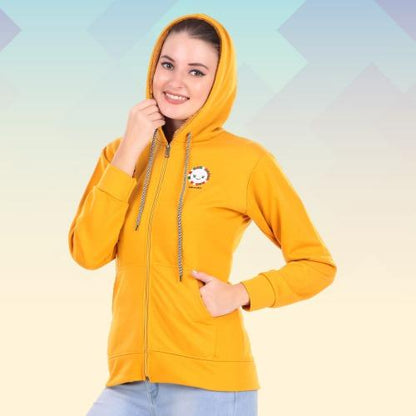 Women's Stylish Zipper Hoodies – Trendy & Comfortable | NISHU Superstores