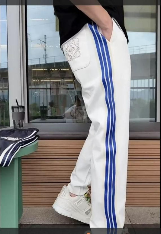 Men’s White Striped Track pants (Pack of 2) – Comfortable & Sporty | NISHU Superstores