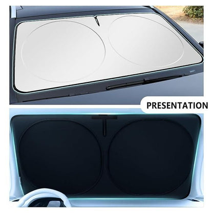 Folding Car Window Sunshade Cover | UV Protection & Privacy | NISHU Superstores