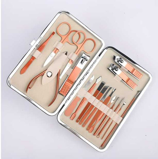 Manicure Pedicure Nail Tool Set – All-in-One Grooming Kit | NISHU Superstores