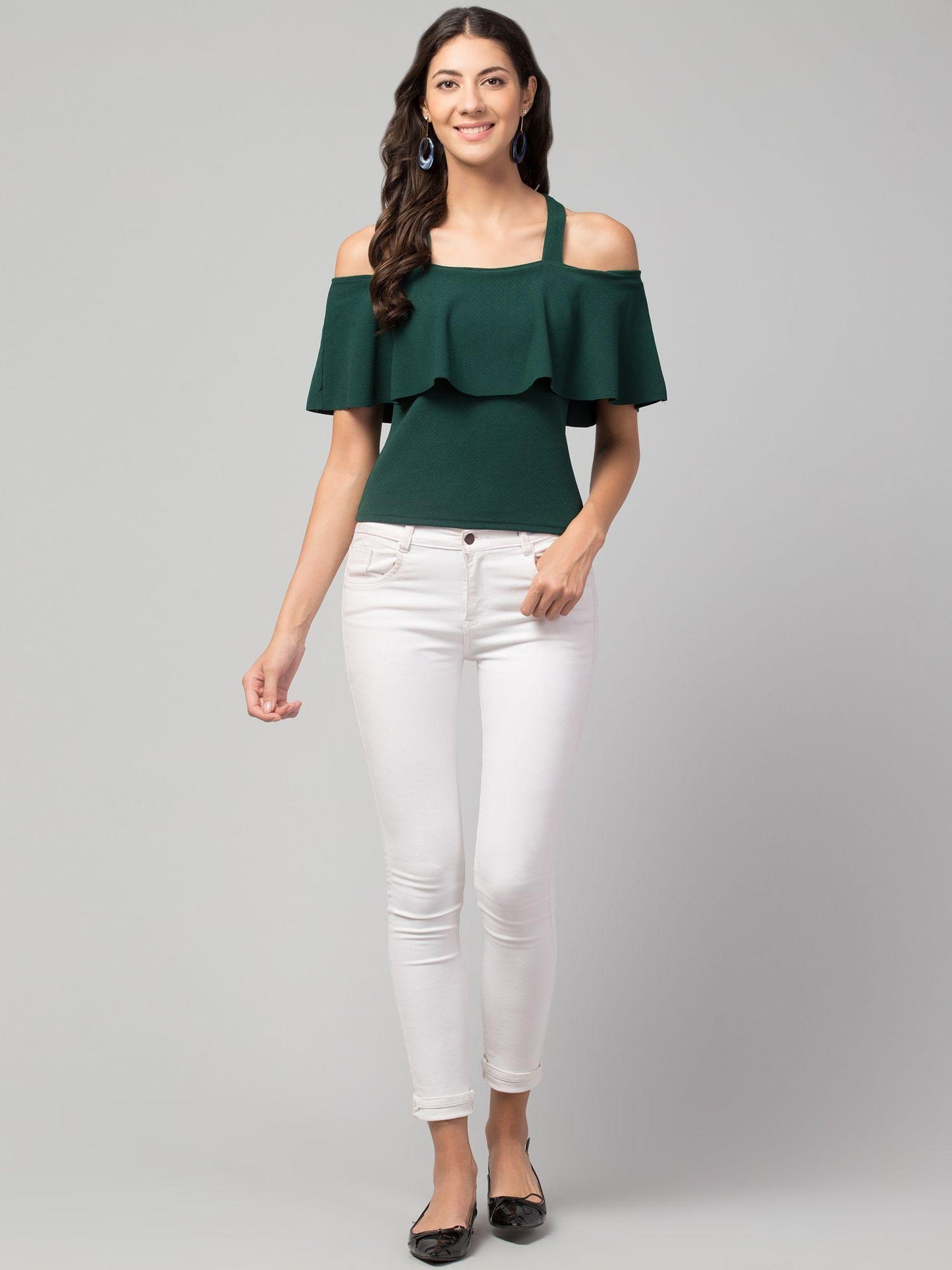 Airbiter Cotton Blend Solid Tops for Women – Stylish & Comfortable | NISHU Superstores