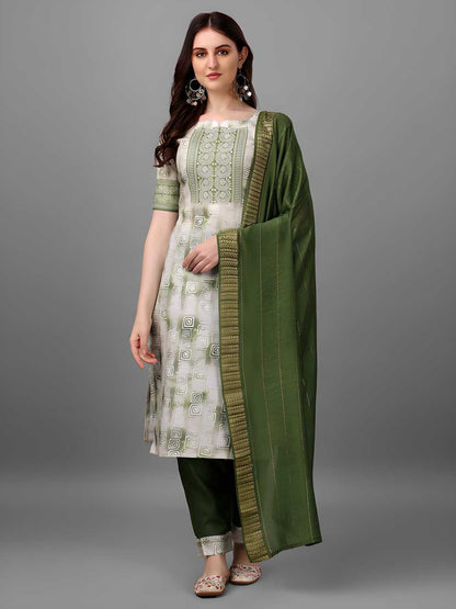 Straight Printed Round Neck Women Kurti Set – Elegant Ethnic Wear | NISHU Superstores