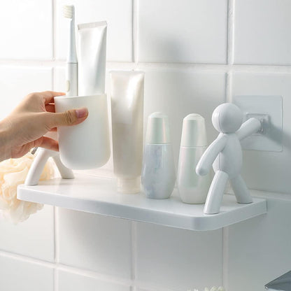 Wall Hanging Bathroom Shelf Rack (Pack of 1) – Space-Saving Storage Organizer | NISHU Superstores