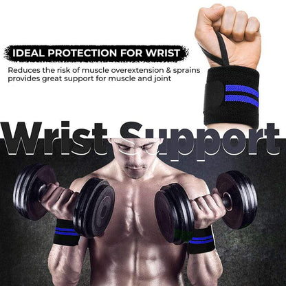 Wrist Supporter for Gym – Adjustable Wrist Wraps for Weightlifting & Workout Protection | NISHU Superstores