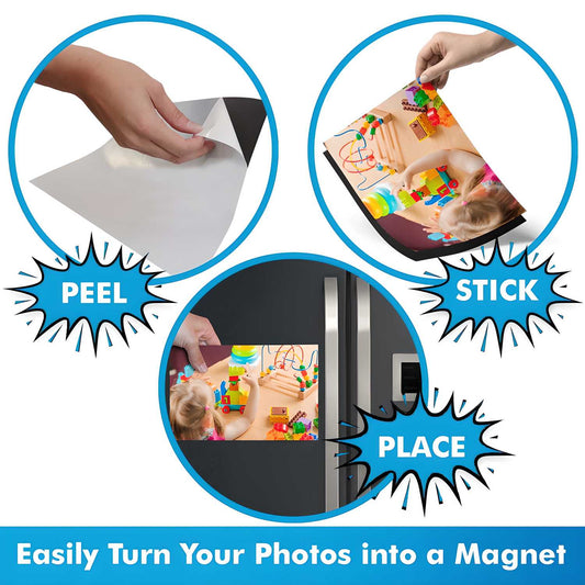 Life Kraft's Magnetic Adhesive Sheets – DIY Craft & Organizer Magnet Sheets | NISHU Superstores