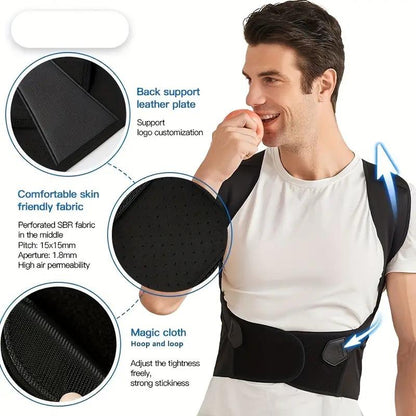 Adjustable Back Posture Corrector Belt – Relieve Slouching & Pain for Men & Women | NISHU Superstores