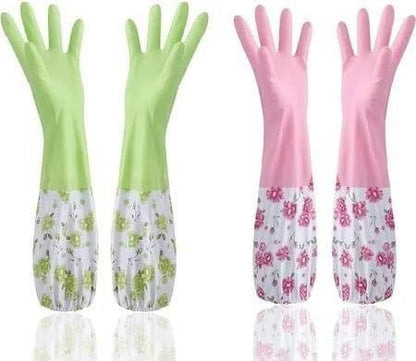 Multipurpose Cleaning Gloves with Lining – Reusable & Waterproof | NISHU Superstores