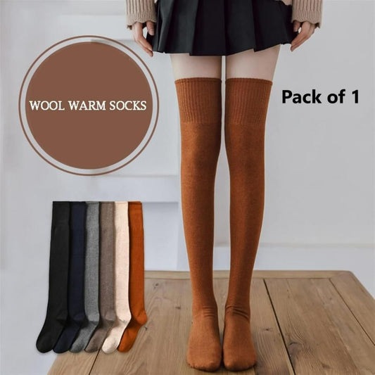 Wool Warm High Thigh Socks – Cozy & Stylish Winter Wear for Women | NISHU Superstores