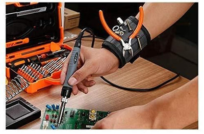 Magnetic Wrist Band – Hold Screws, Nails, Bolts & Small Tools Hands-Free | NISHU Superstores