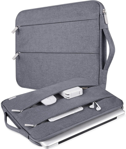 Sleek Nylon Laptop Bag Cover with Inner Fur Cushion – Shockproof & Stylish | NISHU Superstores