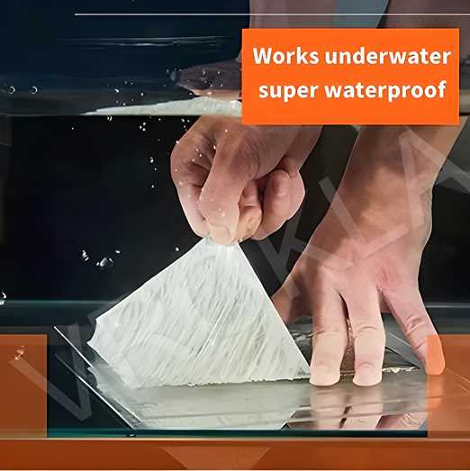 Leakage Repair Waterproof Tape (5cm x 5m) – Aluminum Foil Butyl Rubber Tape for Roof, Pipe & Surface Cracks | NISHU Superstores