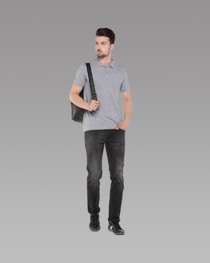 Cotton Blend Solid Half Sleeves Polo T-Shirt – Classic & Comfortable | NISHU Superstores
