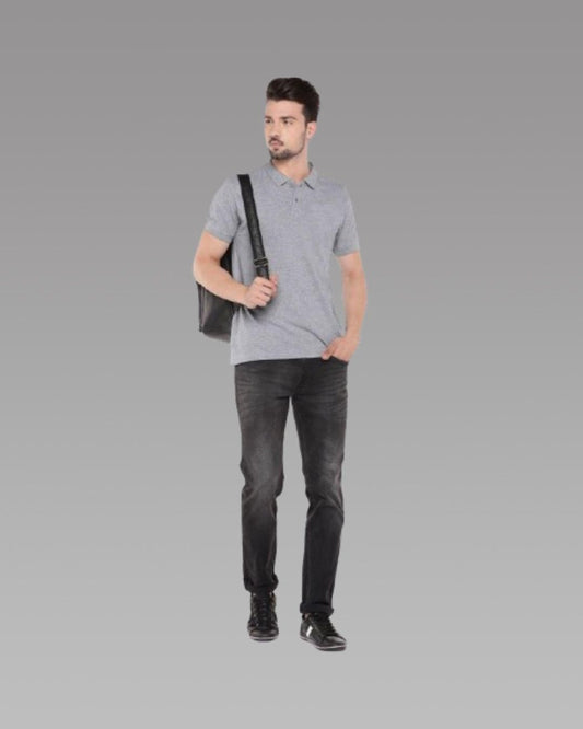 Cotton Blend Solid Half Sleeves Polo T-Shirt – Classic & Comfortable | NISHU Superstores