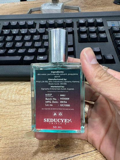 Seducye Triplex Extrait De Parfum – 50ML Pack of 2, Long-Lasting Fragrance | NISHU Superstores