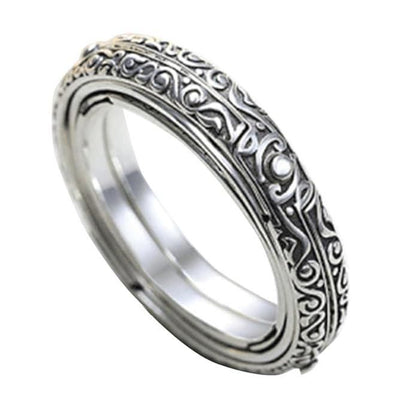 Astronomical Ball Cosmic Finger Ring – Silver Plated Couple Jewelry | NISHU Superstores
