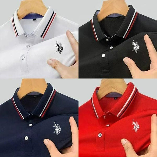 Men’s Solid Half Sleeves Polo Neck T-Shirt (Pack of 4) – Casual & Comfortable | NISHU Superstores