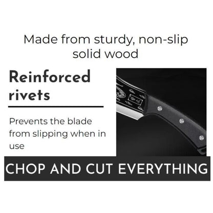 Dragon Chopping Knife – Stainless Steel Blade Kitchen Knife | NISHU Superstores