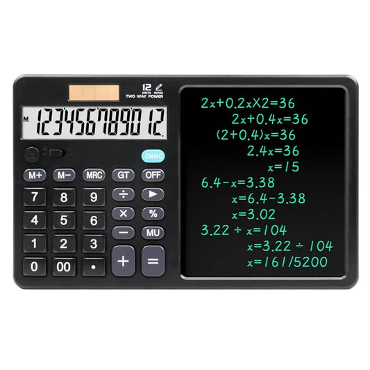 Calculator with Notepad – Dual Function Writing Pad & Calculator Combo | NISHU Superstores