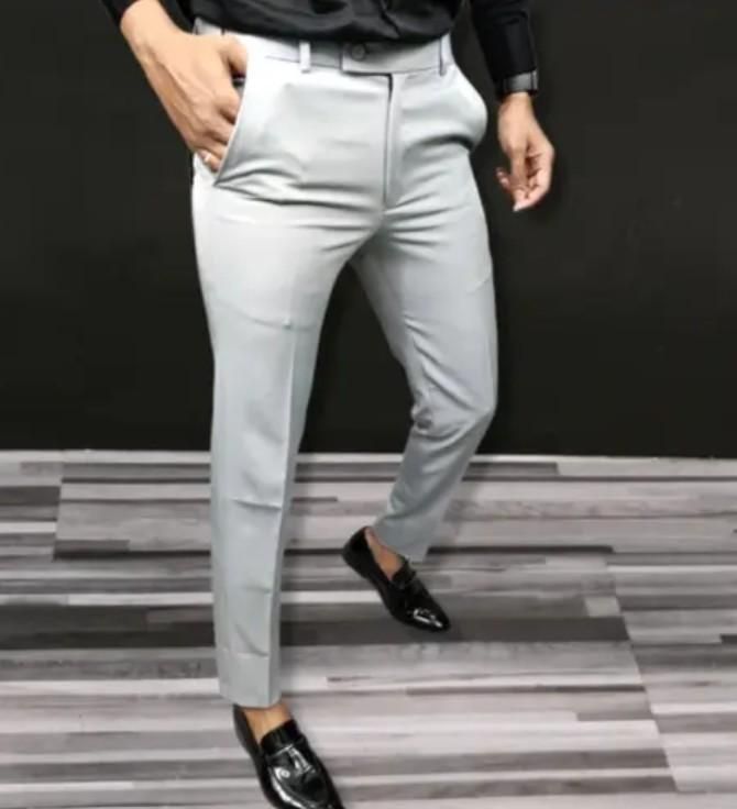 Premium Waist Adjustable Lycra Men’s Trouser – Black Stretchable Formal Pants (Pack of 2) | NISHU Superstores