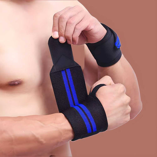 Wrist Supporter for Gym – Adjustable Wrist Wraps for Weightlifting & Workout Protection | NISHU Superstores