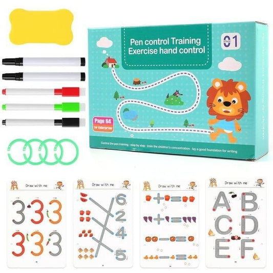 Pen Control Training Exercise Hand Control Book | NISHU Superstores